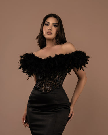 Obsidian Halterneck Dress